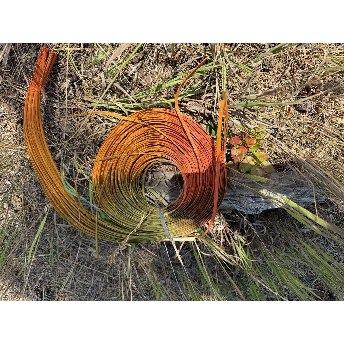 PUMPKIN spice space dyed reed