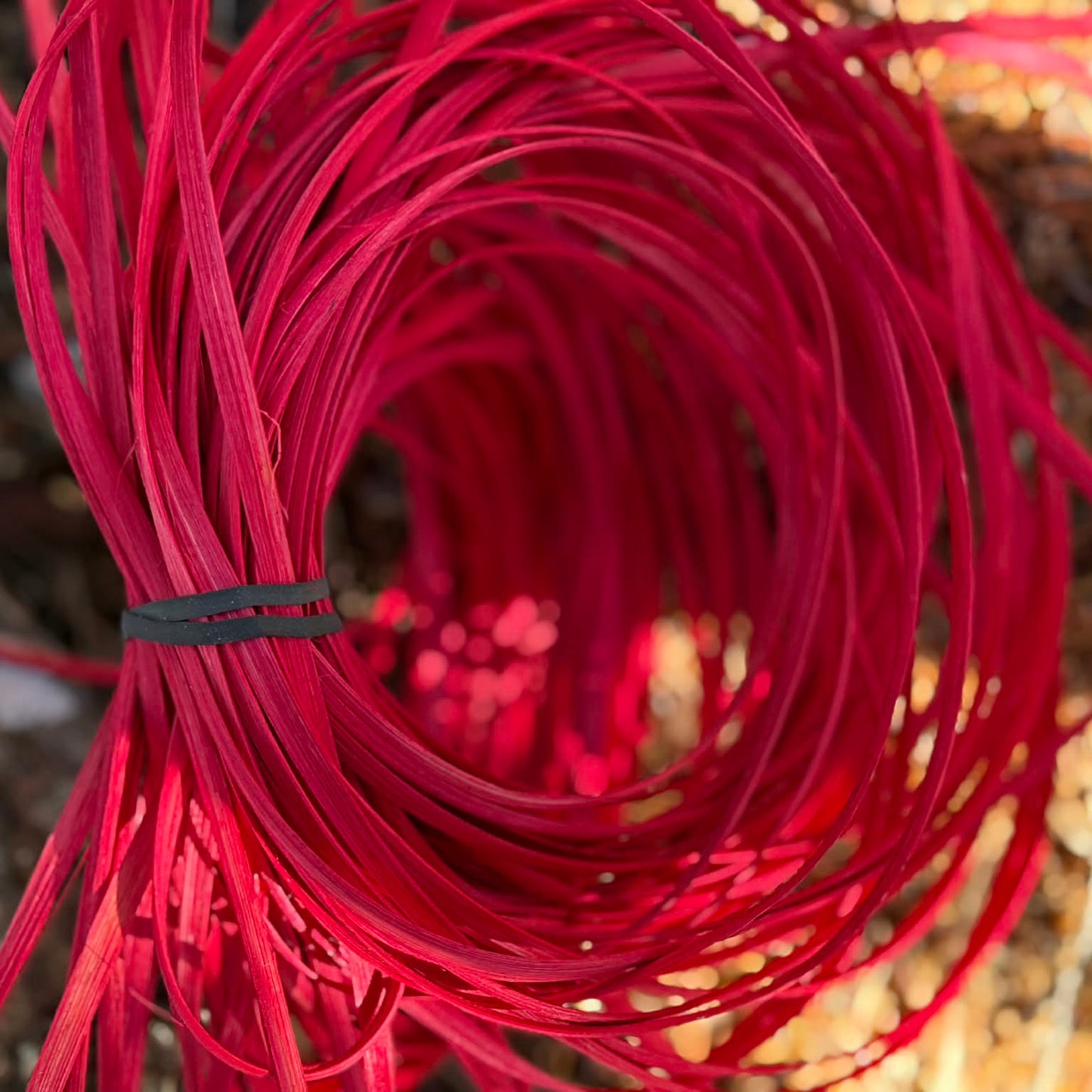 1/4" Flat Oval Red One Pound