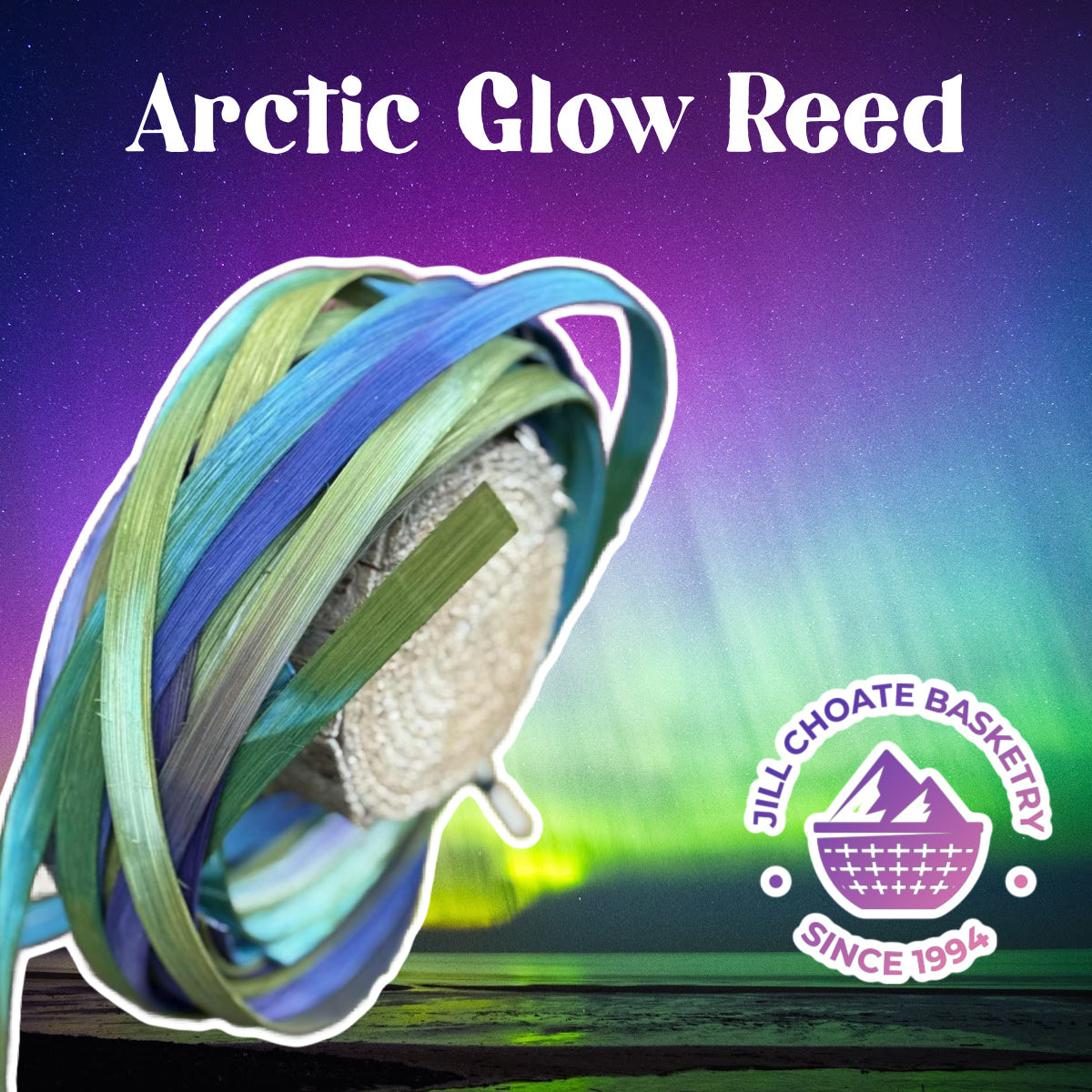 Arctic Glow 1/2" Flat Reed One Pound