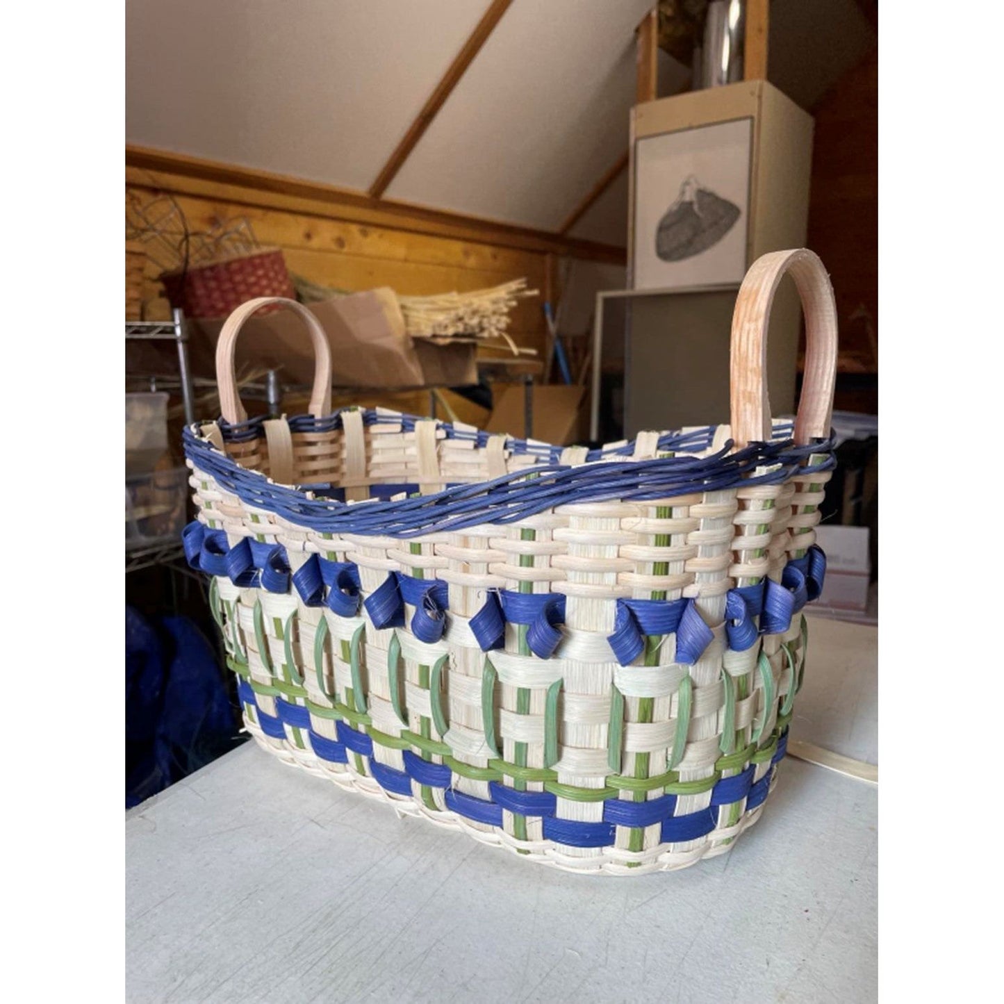 Lupine Lady Trug Pattern