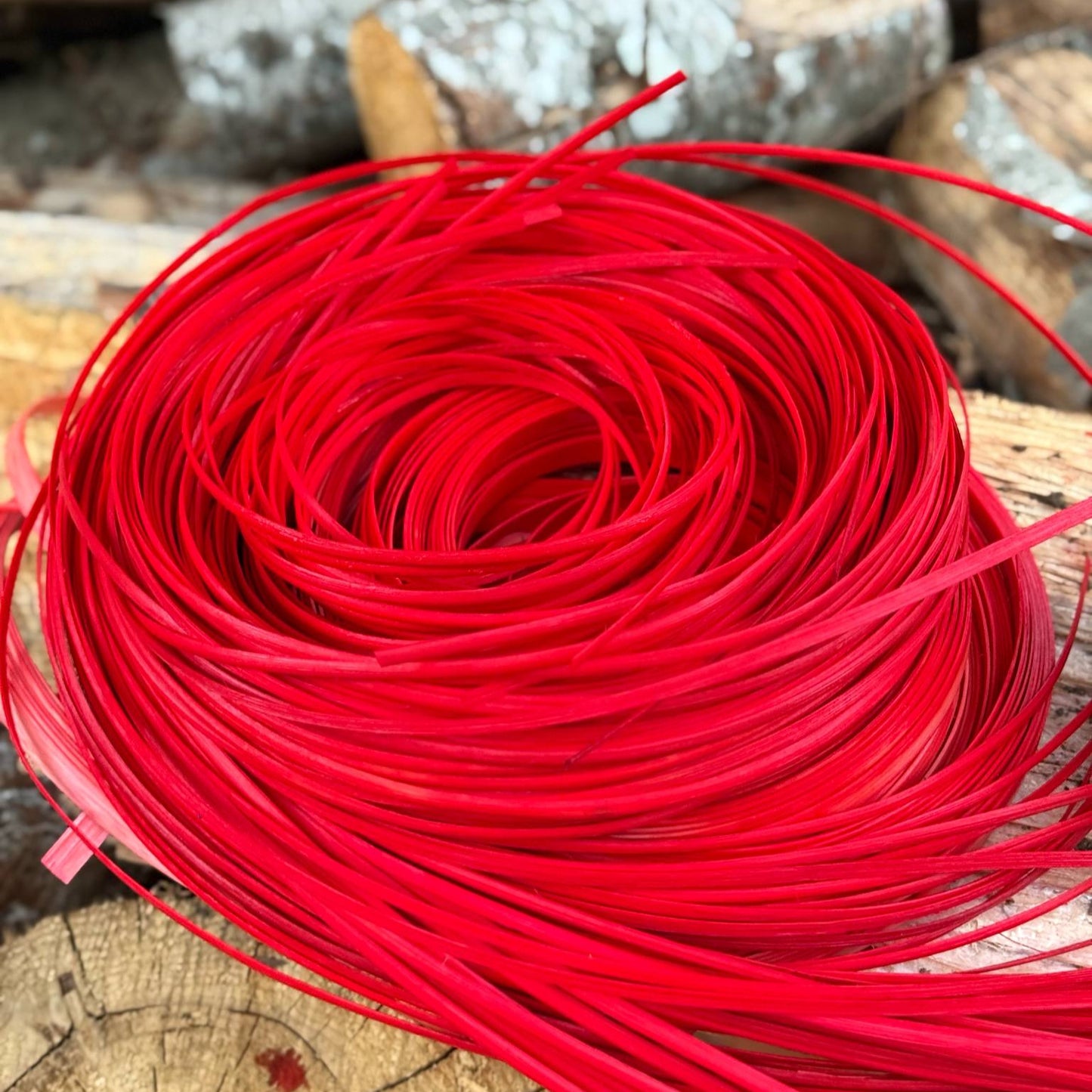 Red 1/4" FO .5 Pound Bundle