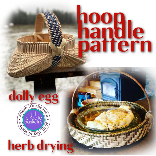 DOLLY or HERB handle/pattern/hoop set