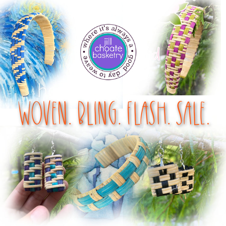 woven bling flash sale