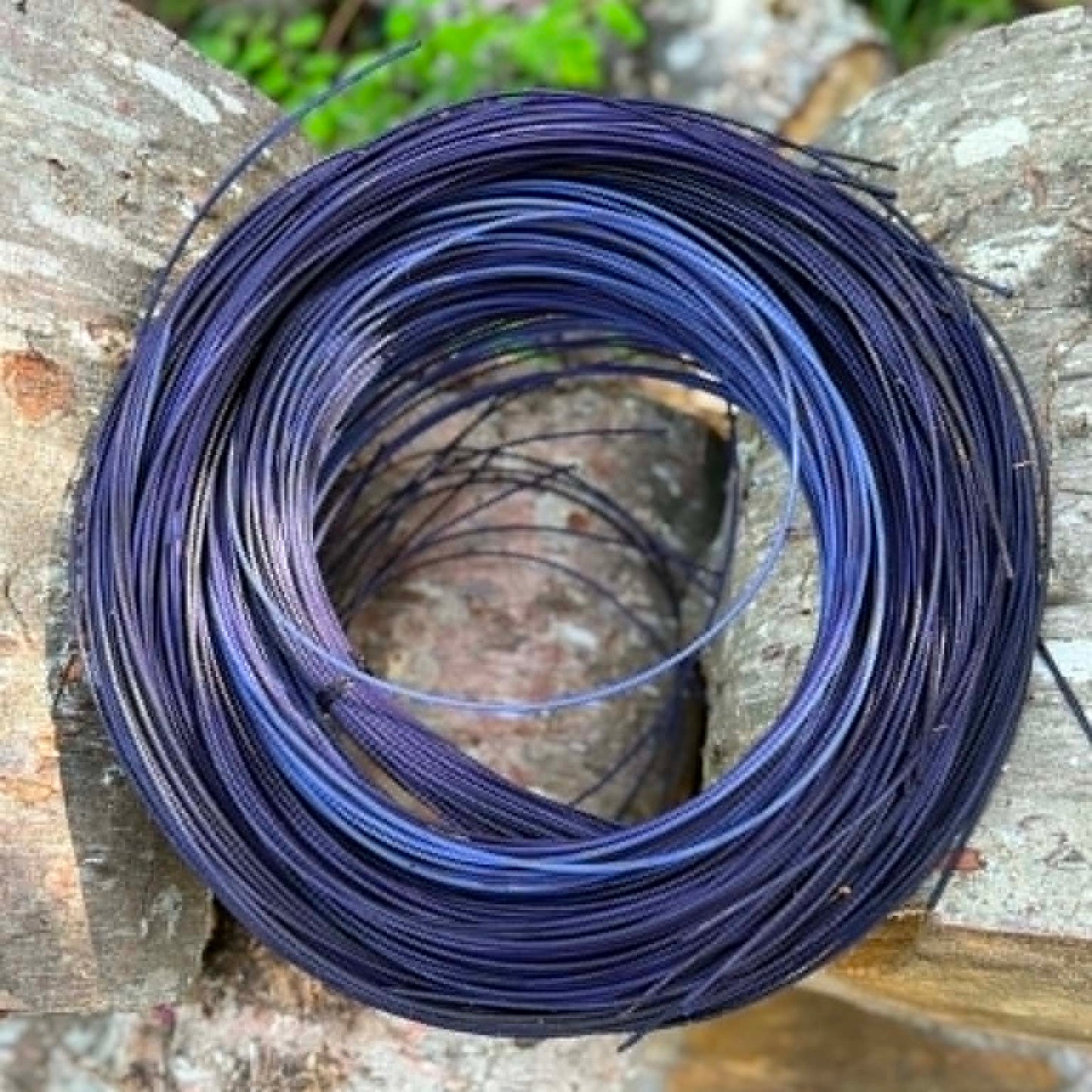 DYE HOUSE ROCKS: Moroccan Blue #3 Round Reed