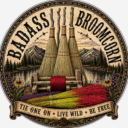 BADASS DYED BROOMCORN