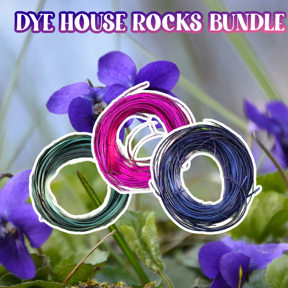 DYE HOUSE ROCKS: #3 Round Reed Bundle