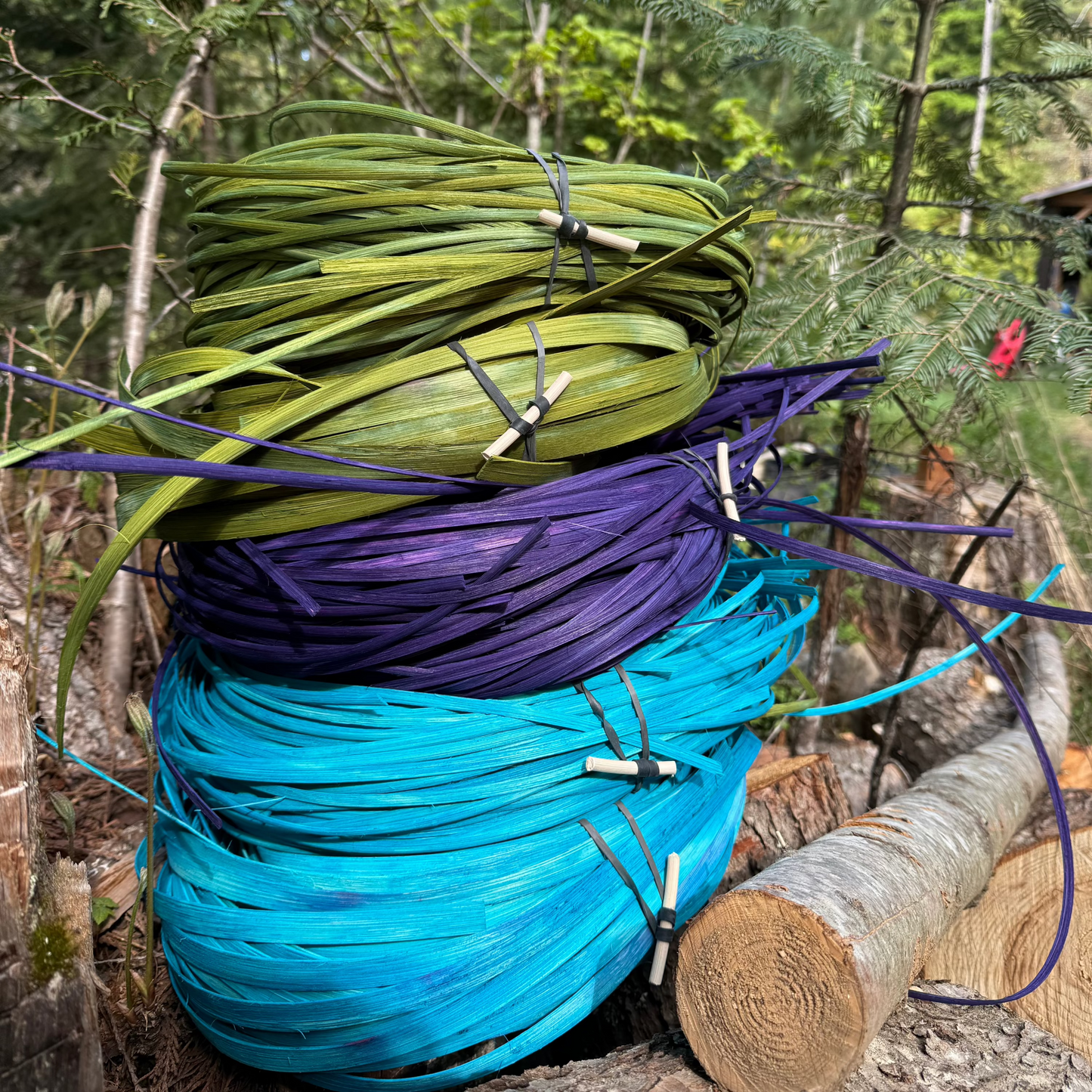 Purple 1/4" FO Reed One Pound