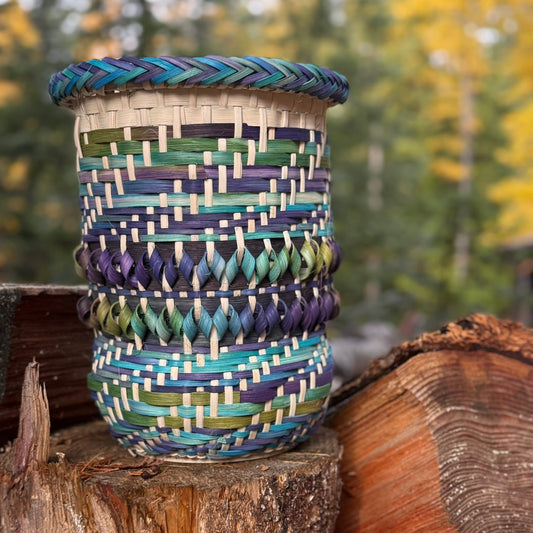 Moss and Moonlight Vase Pattern