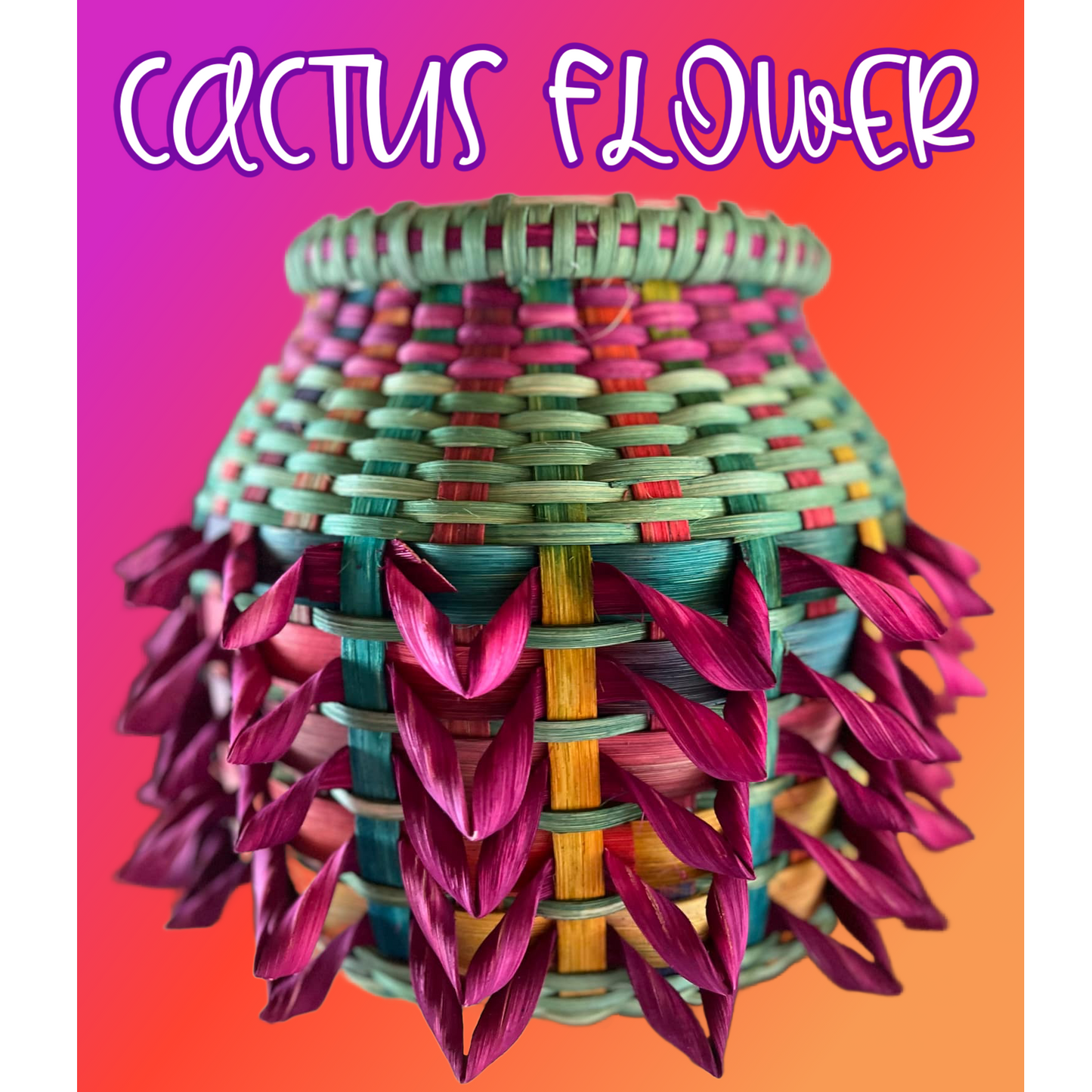 Cactus Flower Pattern and Base Bundle