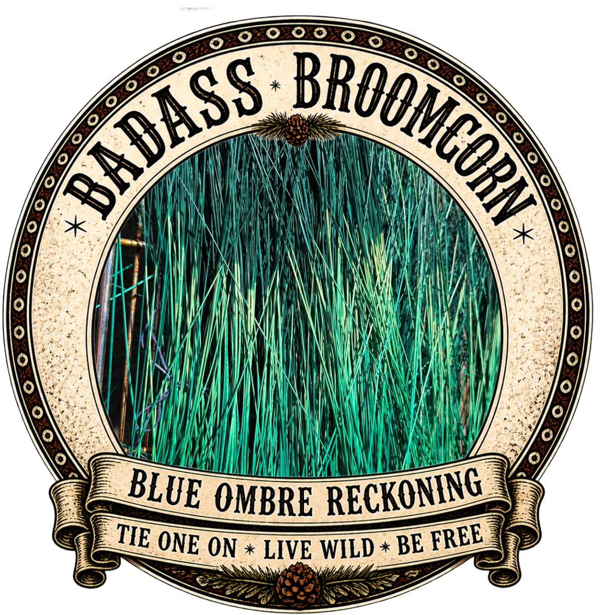 BADASS DYED BROOMCORN