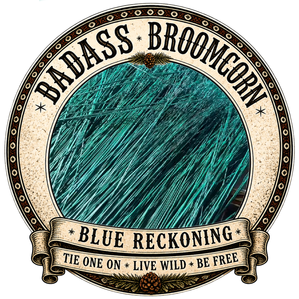 BADASS DYED BROOMCORN