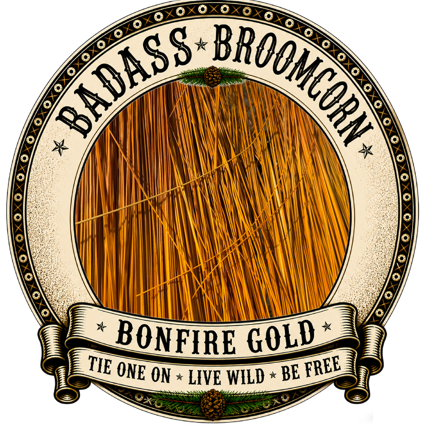 BADASS DYED BROOMCORN