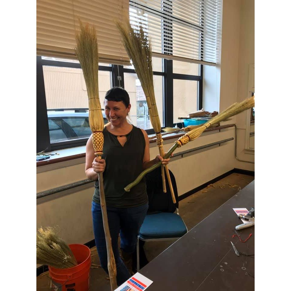 REBEL REED RETREAT: Broom Making Workshop