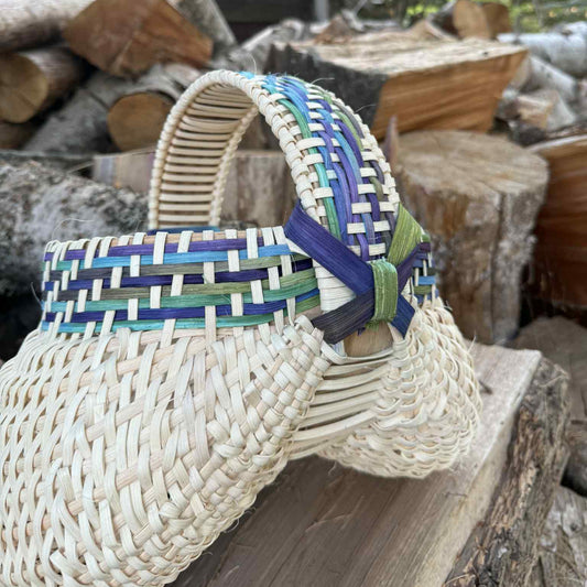 Blue Spruce Egg Basket