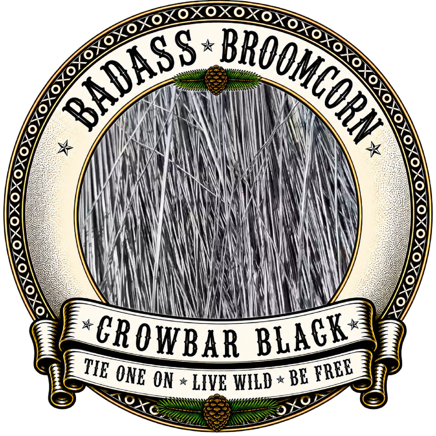 BADASS DYED BROOMCORN