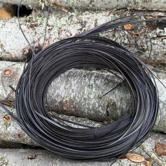 #3 round black reed one pound