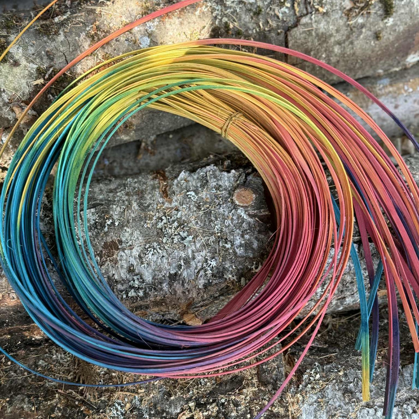 3/16" Flat Rainbow One Pound
