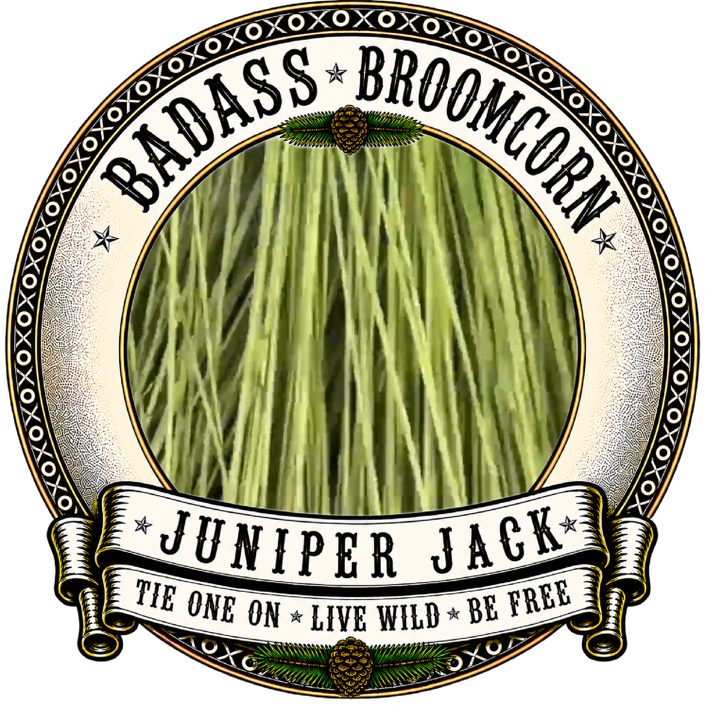BADASS DYED BROOMCORN