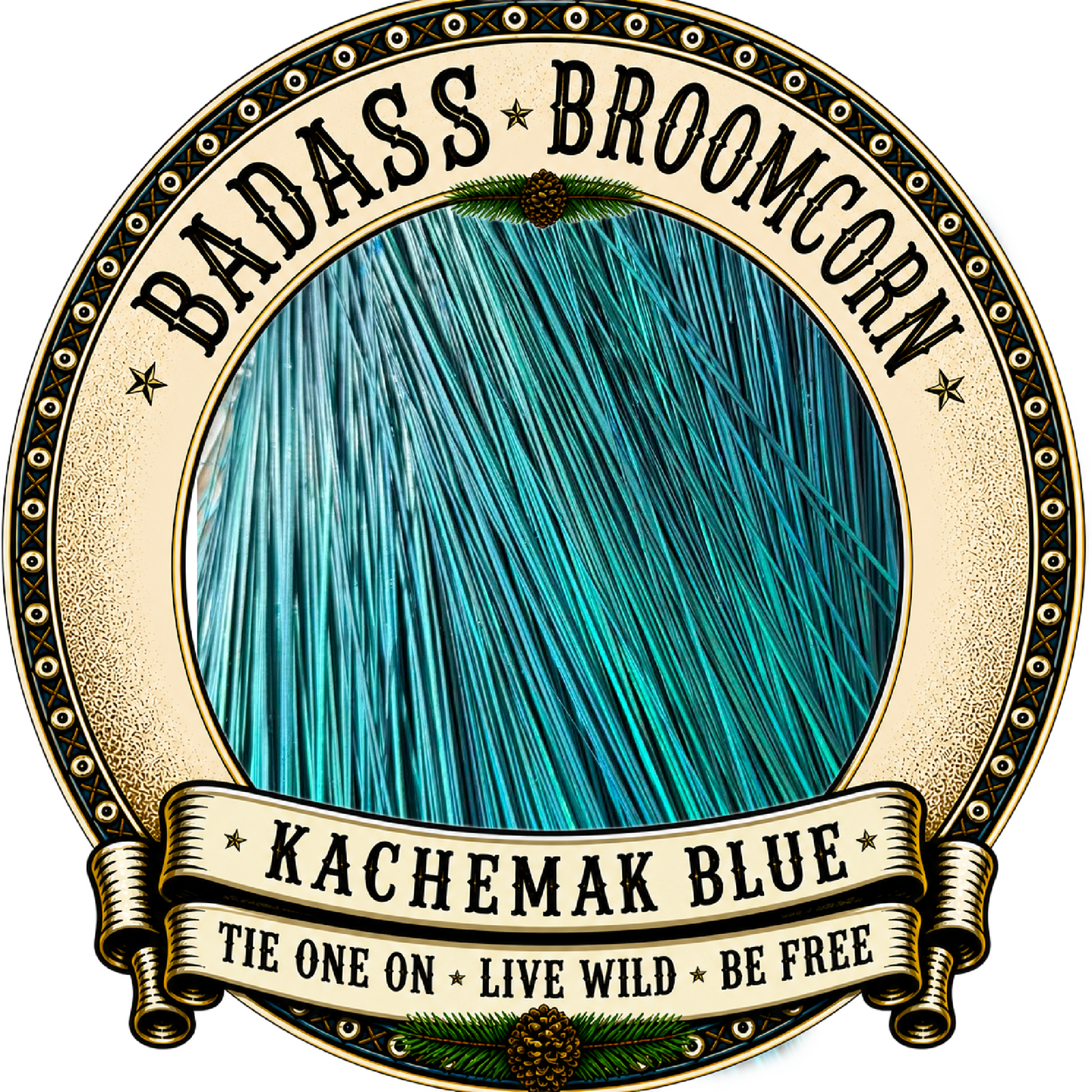 BADASS DYED BROOMCORN