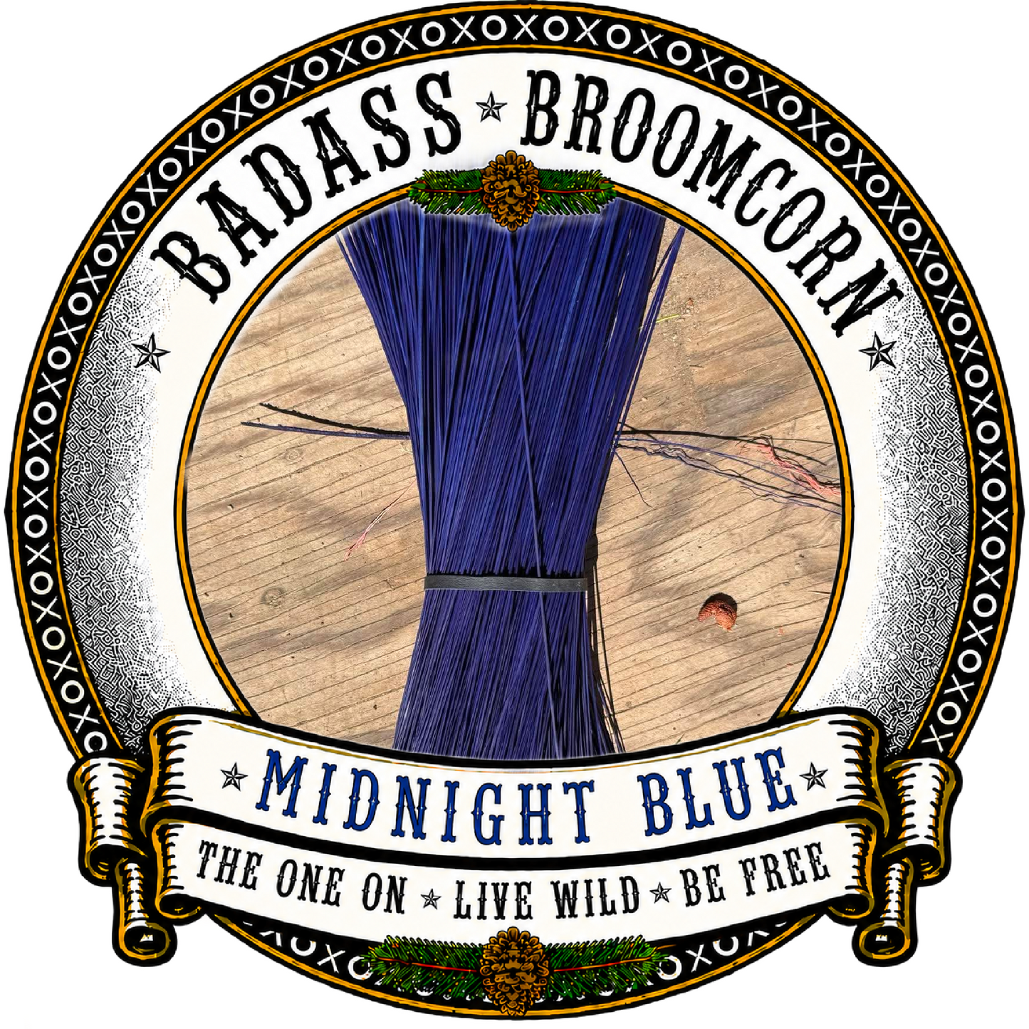 BADASS DYED BROOMCORN