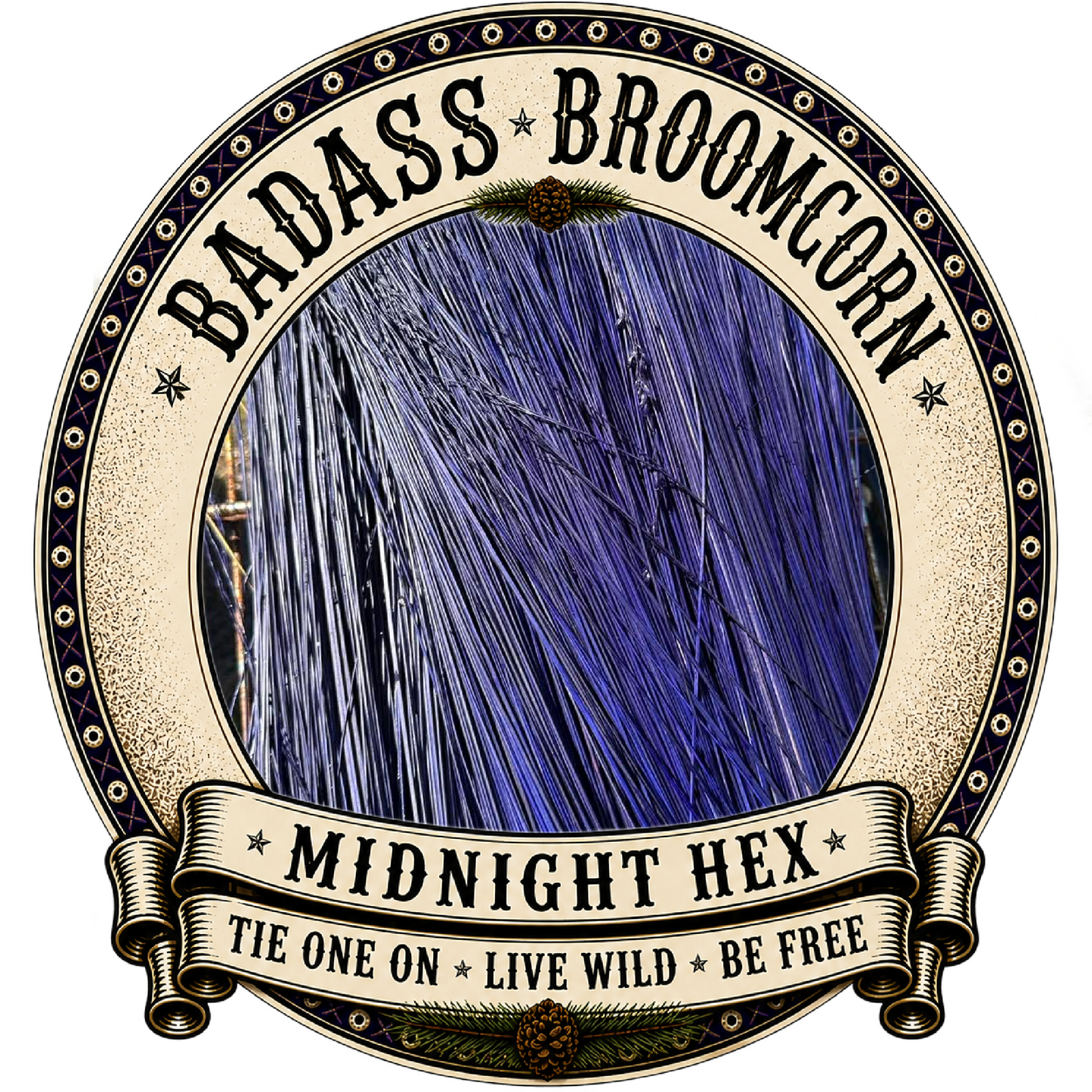 BADASS DYED BROOMCORN