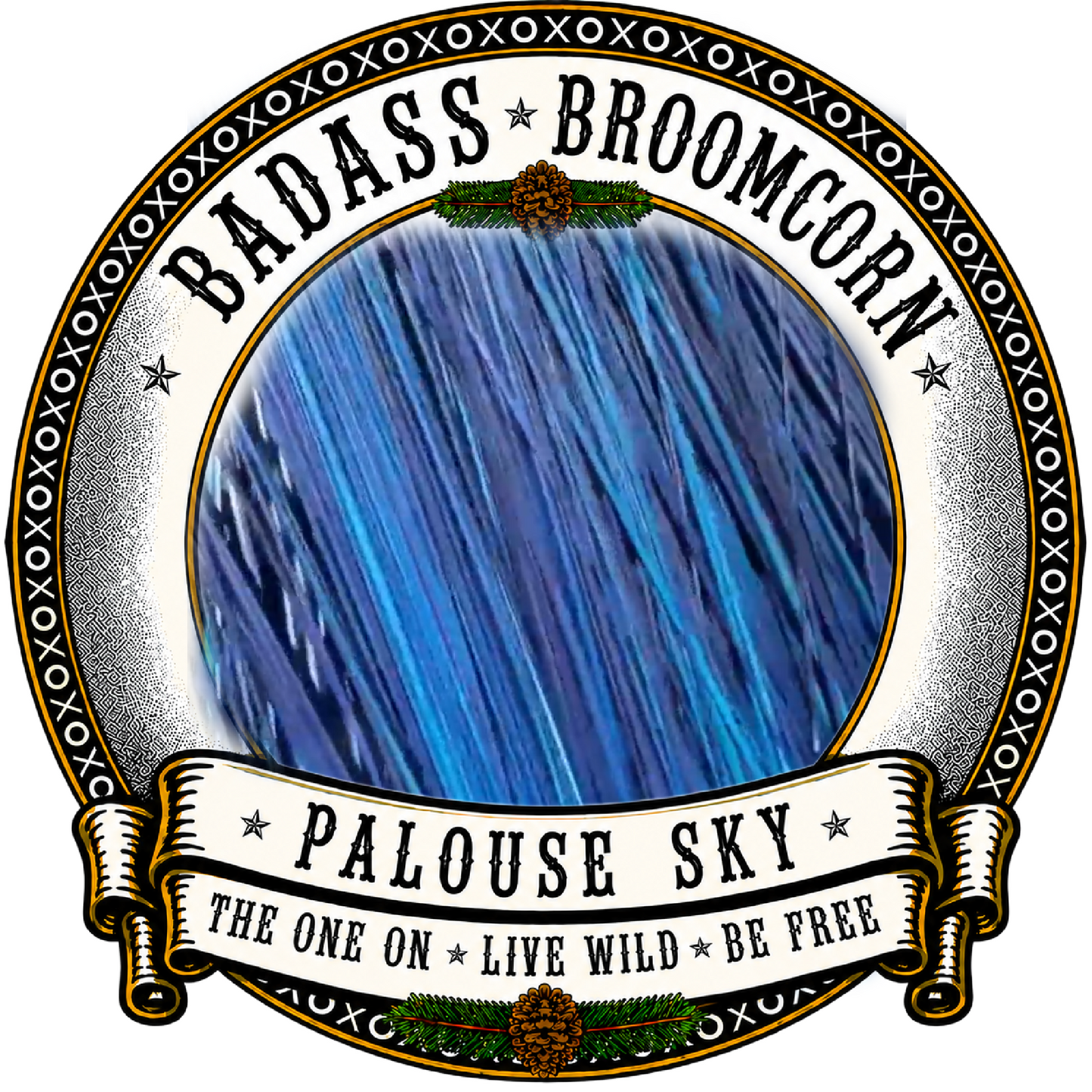 BADASS DYED BROOMCORN