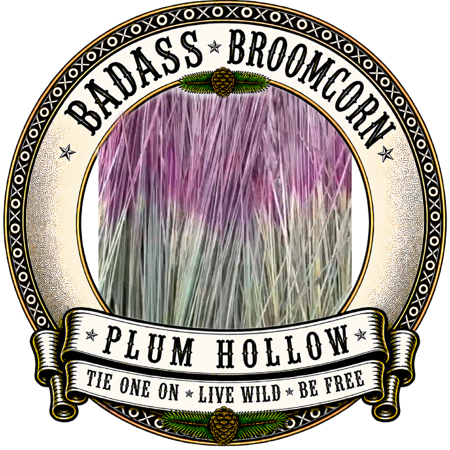 BADASS DYED BROOMCORN