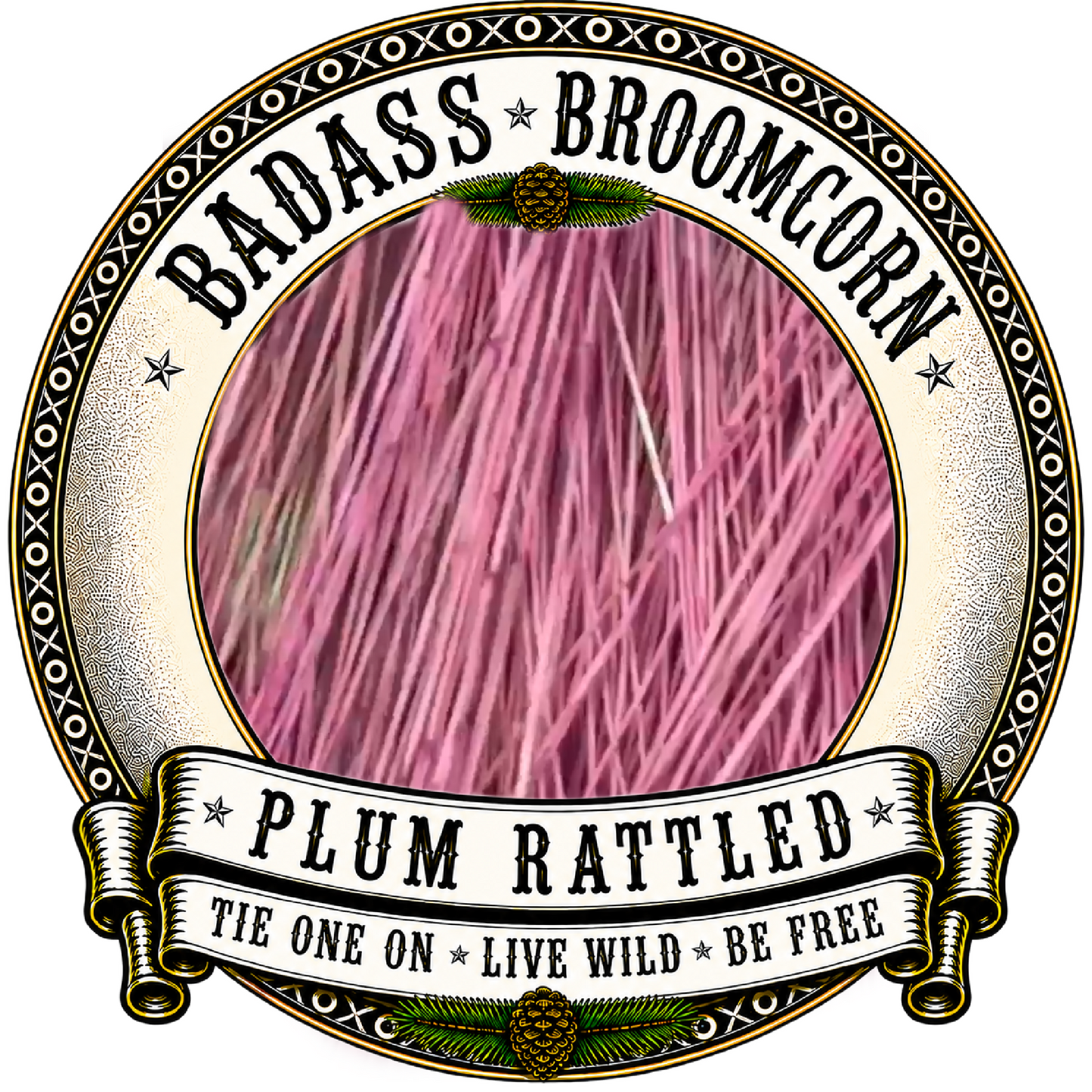 BADASS DYED BROOMCORN