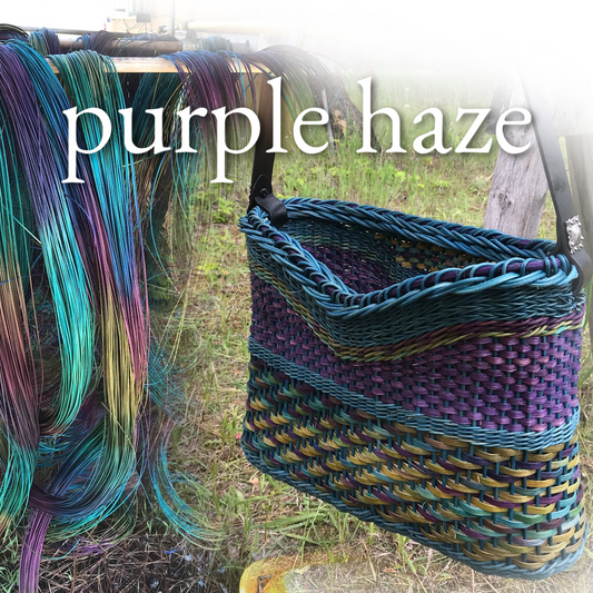 3/16" Flat Space Dyed Reed 1 pound
