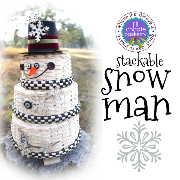 Metal Snowman Stackable Stackable Snowman