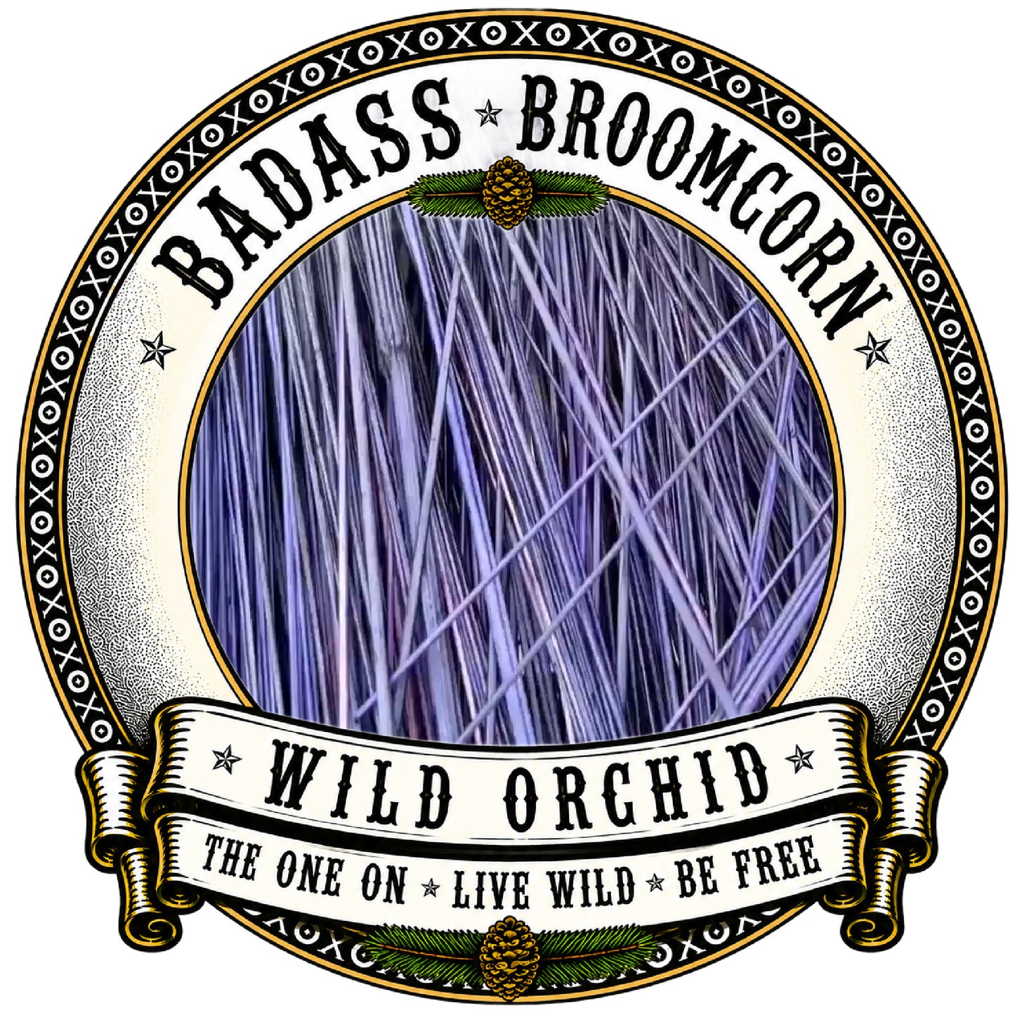 BADASS DYED BROOMCORN
