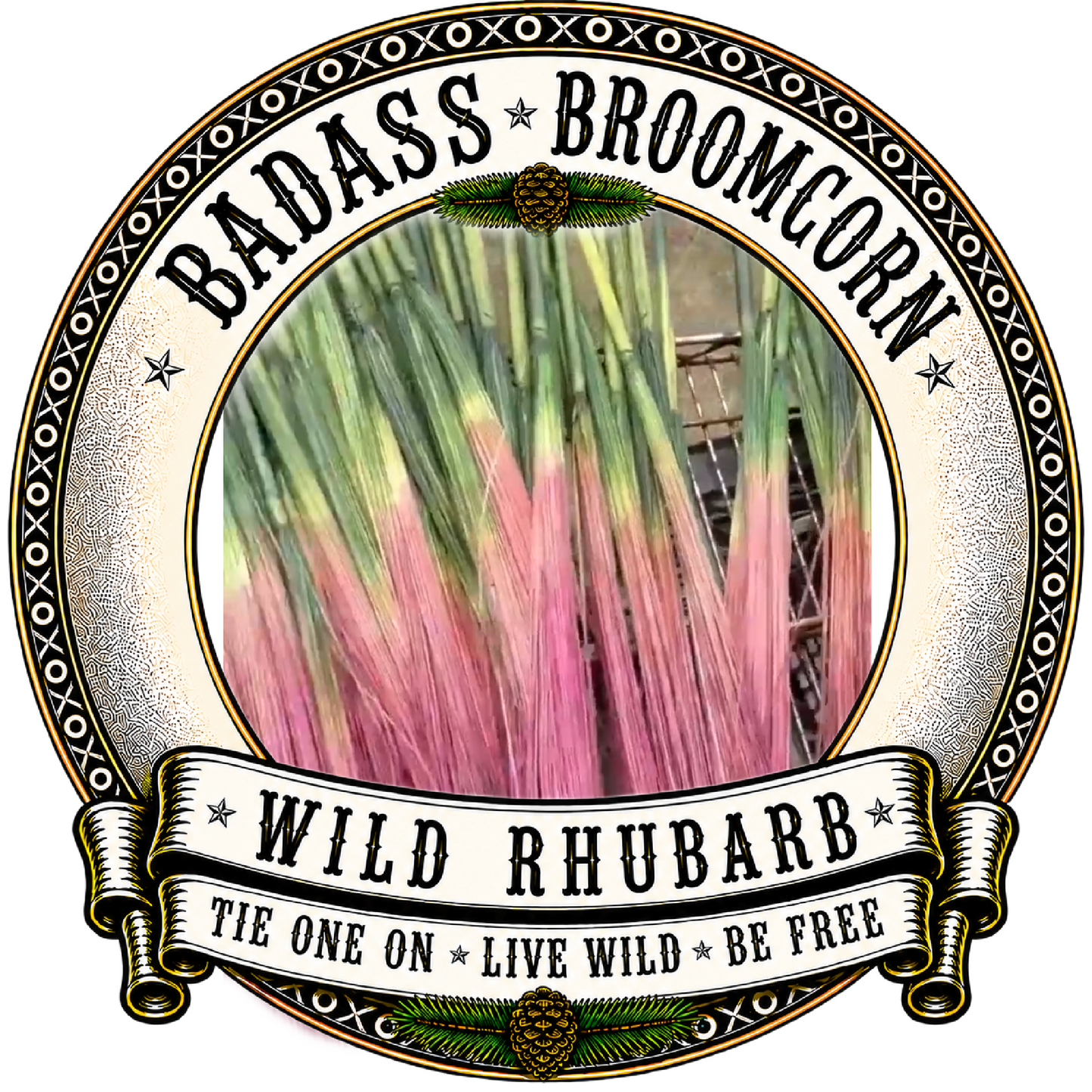 BADASS DYED BROOMCORN